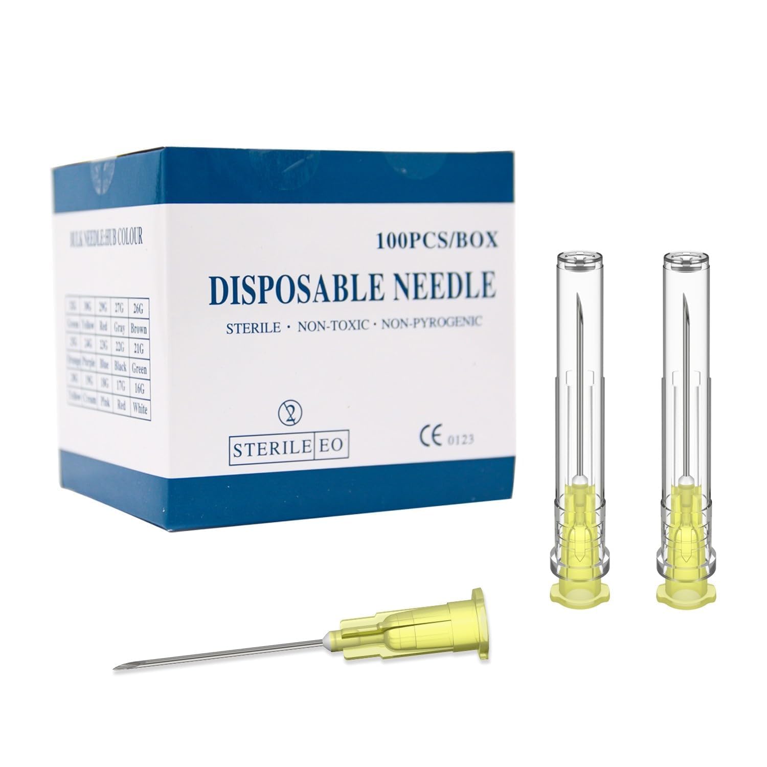 18 Gauge 1 Inch Needle (100Pack),Luer Lock Industrial Accessories Needles,Individually Wrapped — Amazon image 12