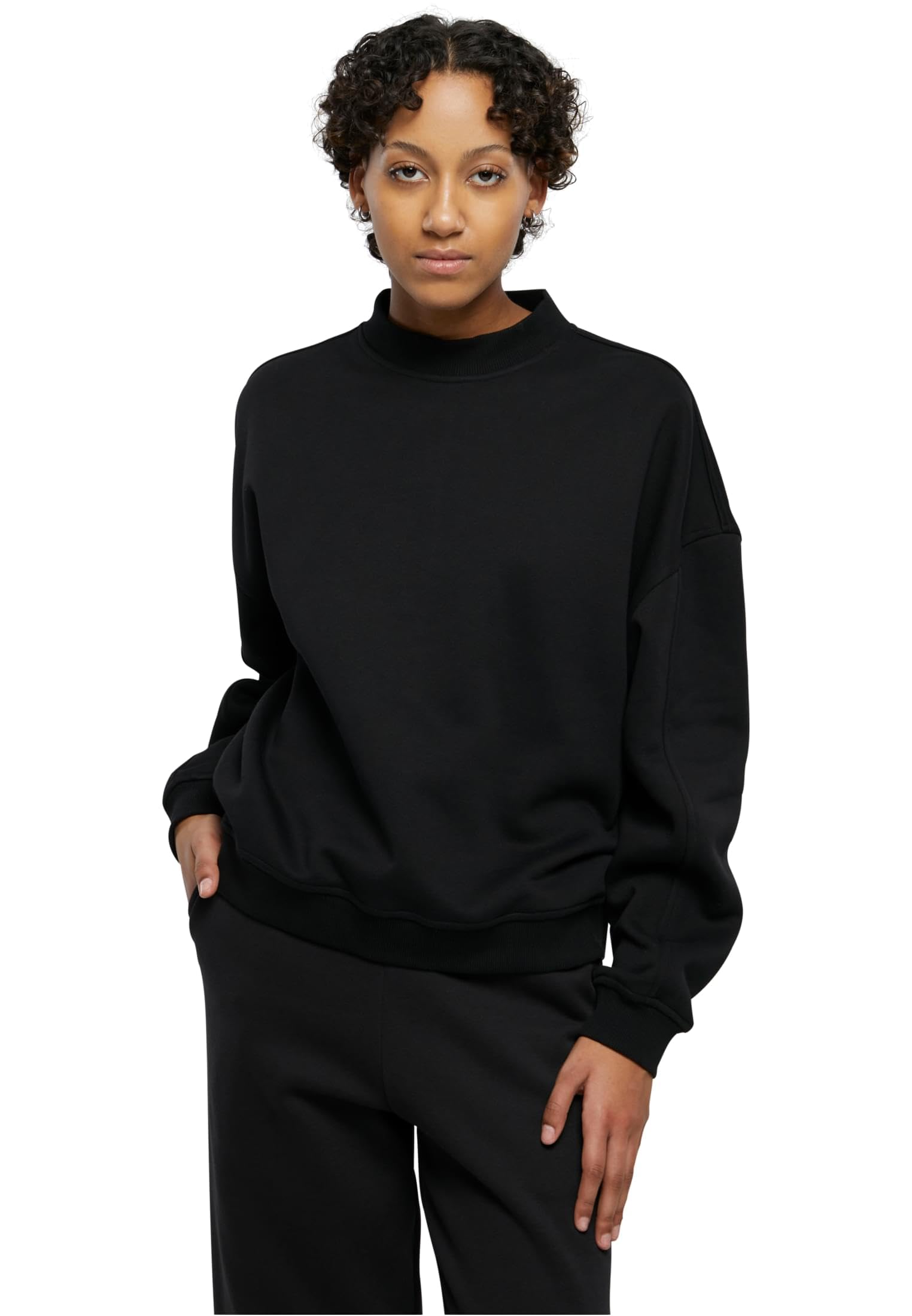 Urban Classics Damen Ladies Oversized Organic Crewneck