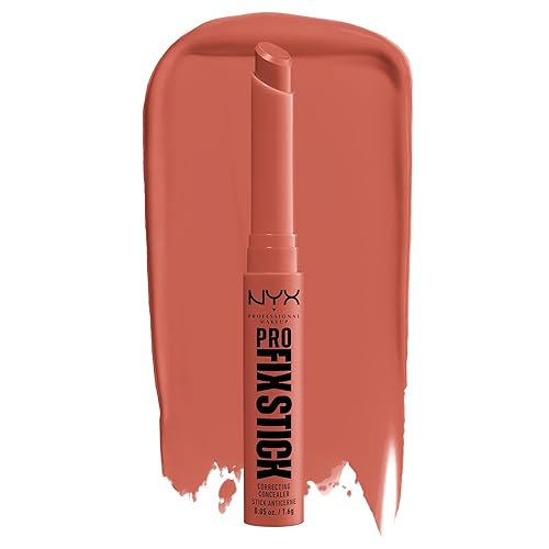 NYX PROFESSIONAL MAKEUP Pro Fix Stick Correcting Concealer, Buildable Medium Coverage Concealer Stick - Apricot - 0.5 APRICOT - 0.05 Ounce (Pack of 1)
