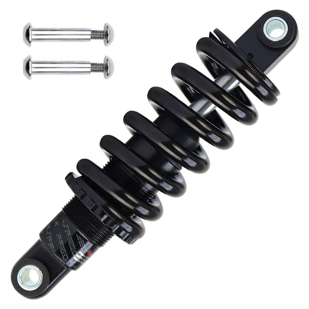 Amortiguador de Bicicleta de montaña GS-221A 125mm / 150mm / 165mm / 190mm Amortiguador de suspensión Trasera de Resorte de Descenso