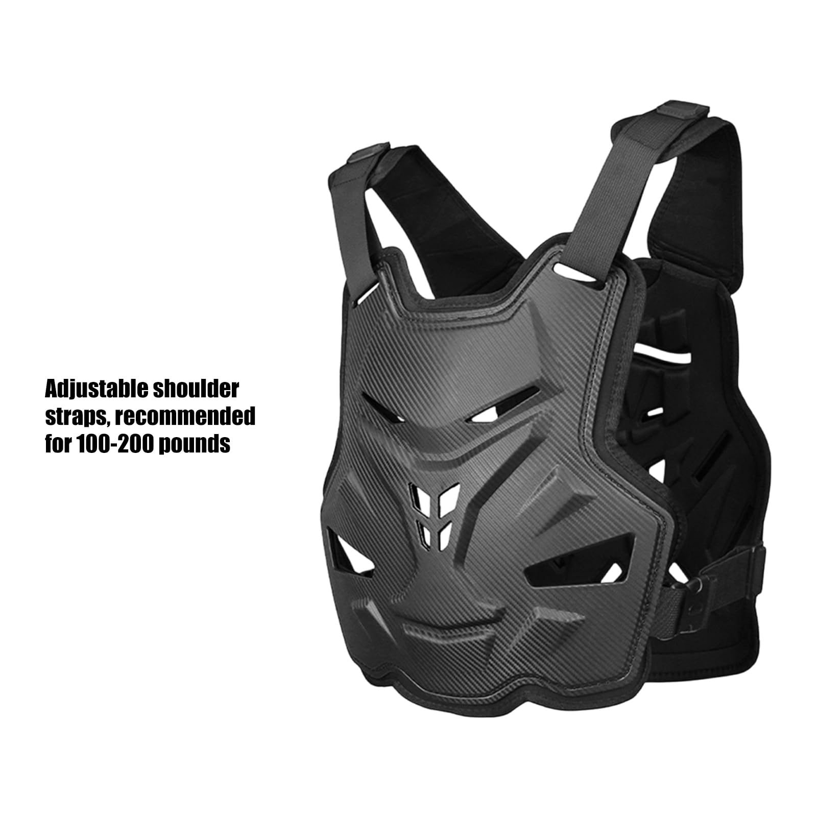 Chaleco de protección unisex para ciclistas, absorción de golpes, adecuado para senderos difíciles y eventos de circuito profesional, chaleco de seguridad delgado