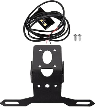 Motorcycle Plate Mount Motorcycle License Plate Holder Bracket Kit for Y-AMAHA YZF-R6 YZF R6 YZFR6 2017-2020 2019 2018 Tail Tidy Fender Eliminator