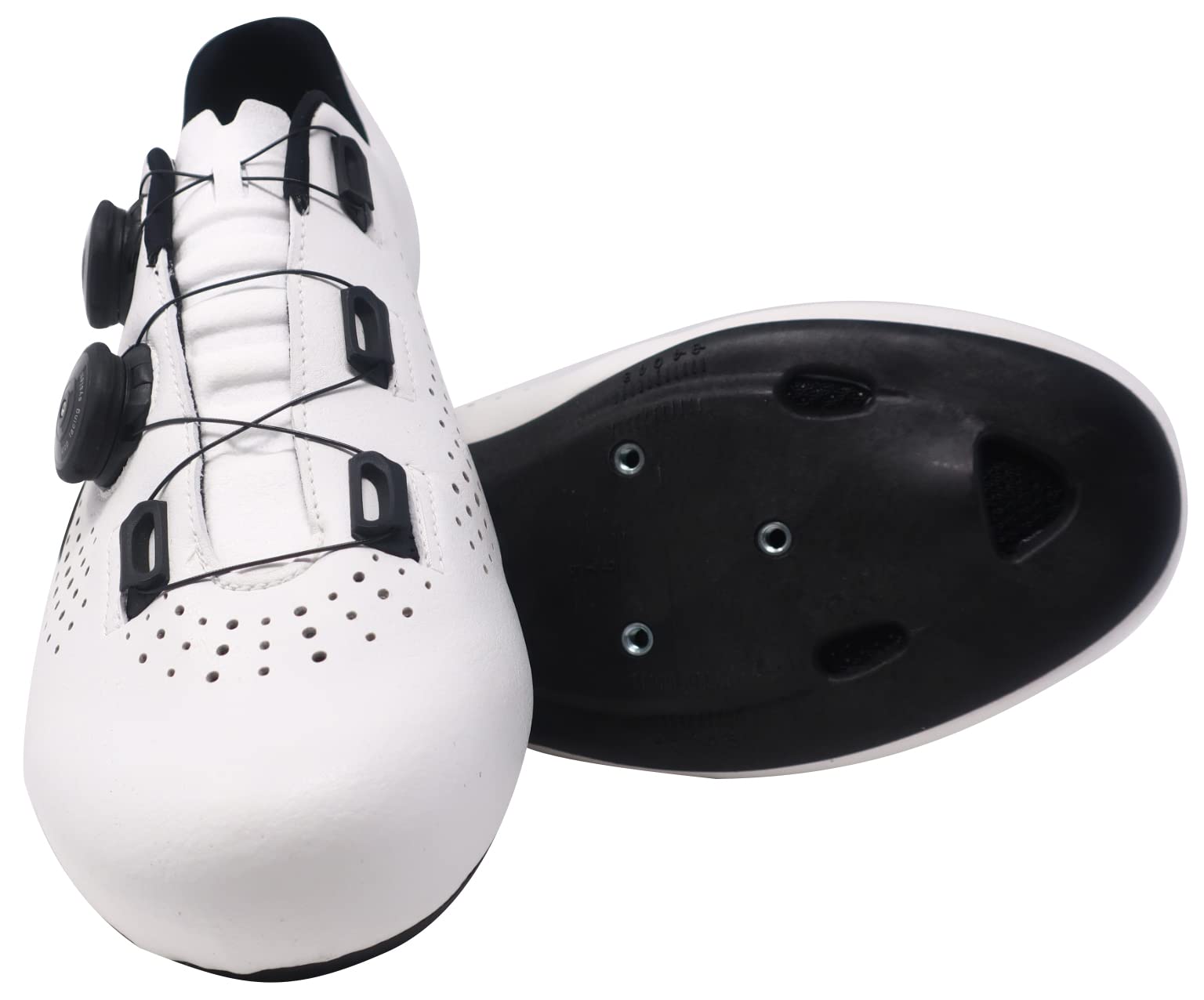 LUCK Start Horma Ancha para Carretera, con Suela de Carbono HD50, Doble Cierre rotativo, Especial para pies Anchos.