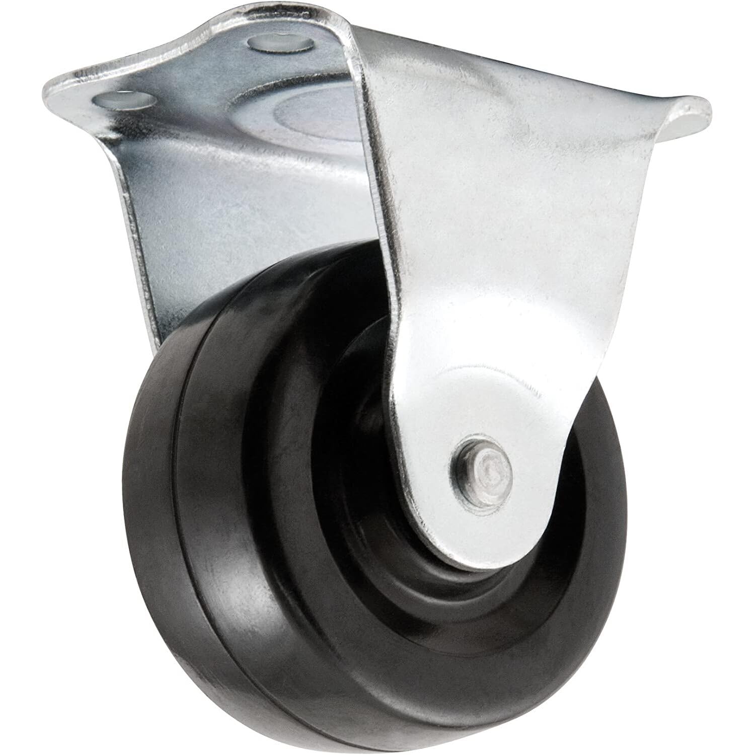 Waxman Titan 2 in. Dia. Rubber Rigid Caster 90 lb. 1 pk