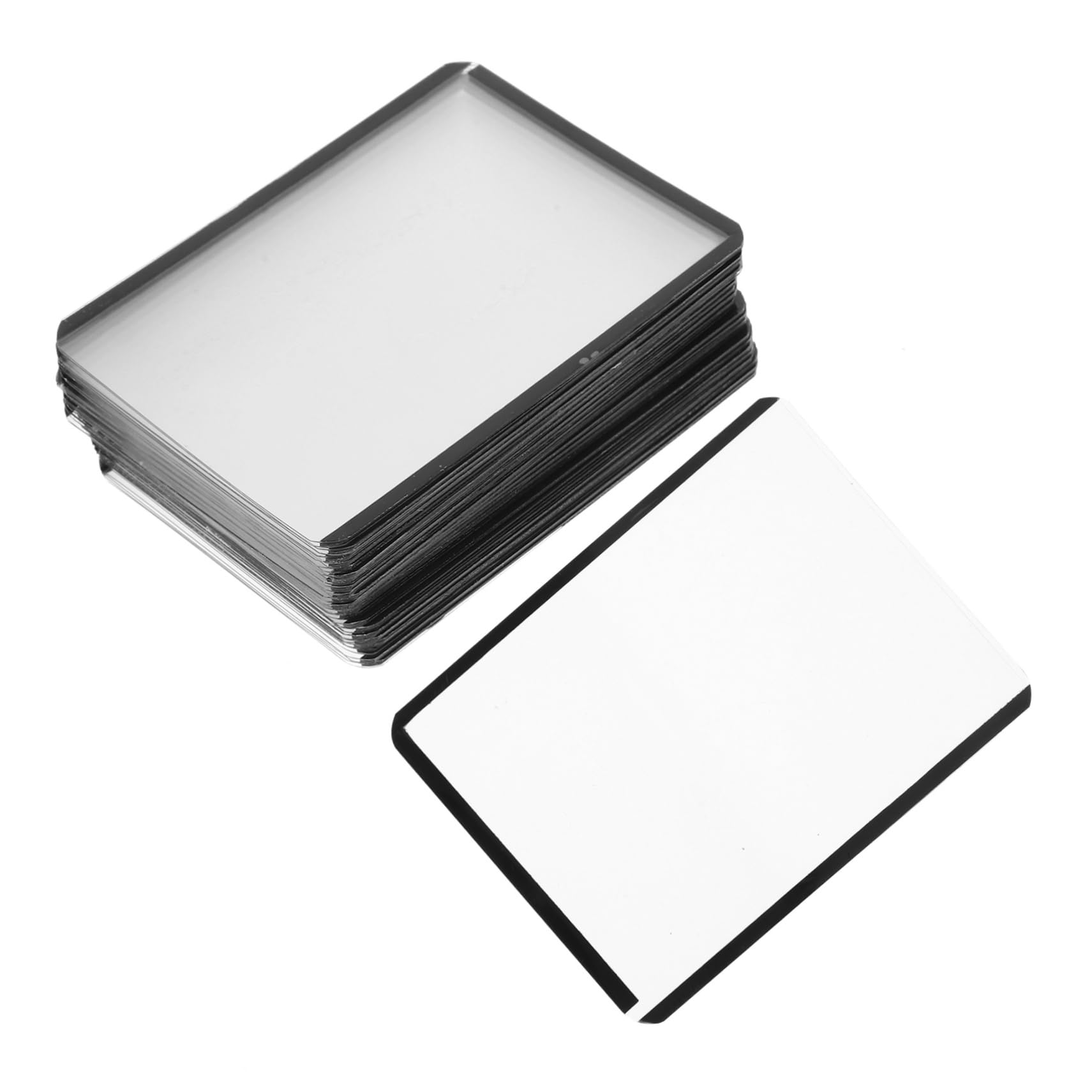 Didiseaon 3 Series Fundas Para Tarjetas De Protector Transparente Para De Almacenamiento Y Para Trading Cards Mesa 20 Piezas*3