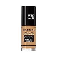 Vista 39 de Covergirl Trublend Base líquida mate D10 Golden Caramel, 1.014 onzas líquidas
