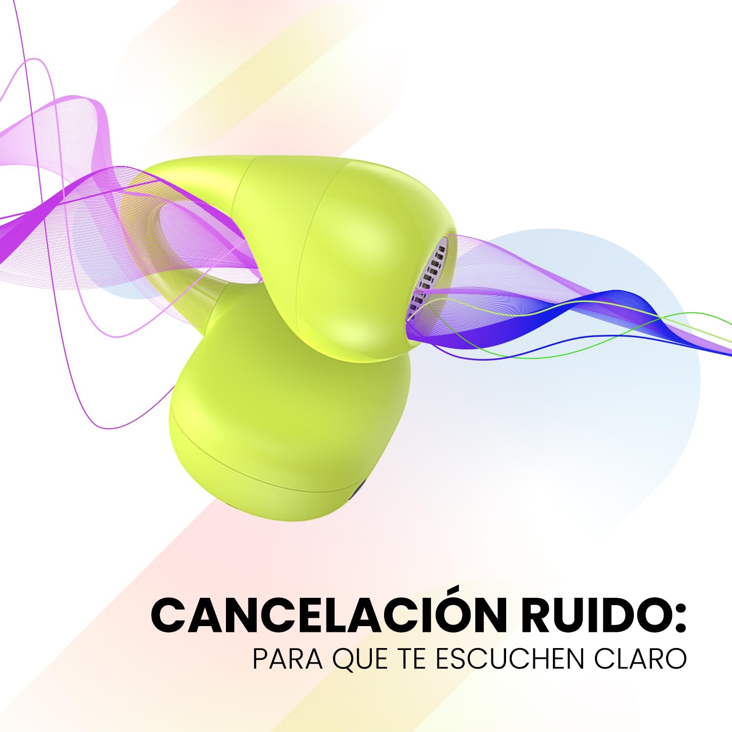 SPC Boost Clip – Auriculares inalámbricos con Clip Open-Ear | ENC para Llamadas nítidas | 26h de batería | Bluetooth y Google Fast Pair | IPX5 | Control táctil y Asistente de Voz - Verde