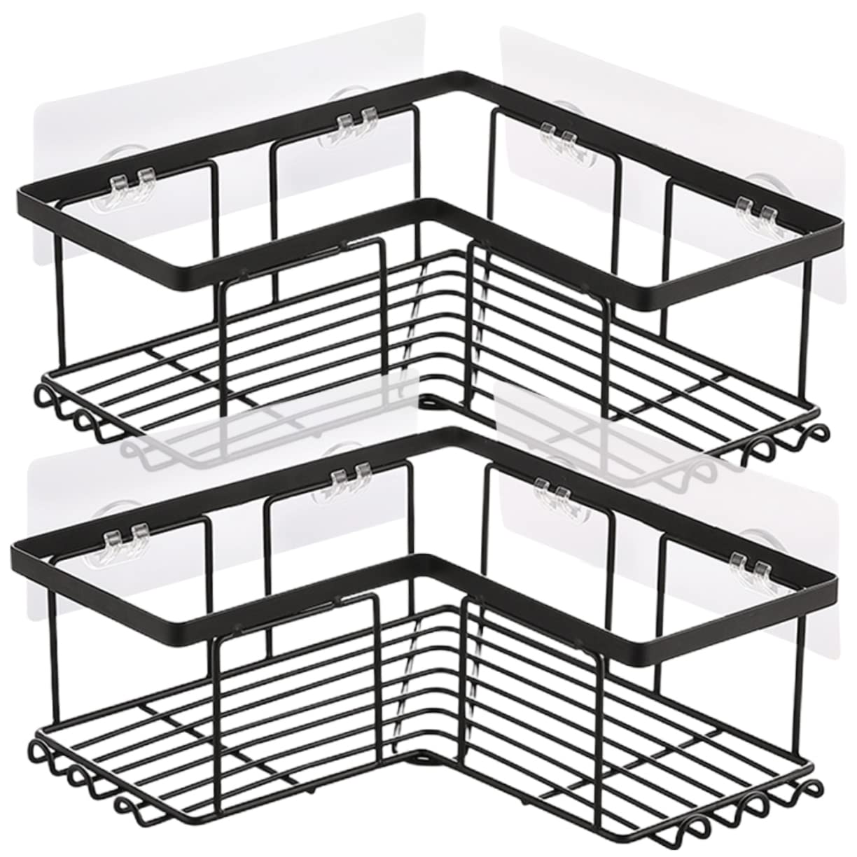 2pezzi Doccia Organizer Mensole Per Doccia Angolare Mensole Nere Per Organizer Angolare Per Mensole Per Per Piccola Mensole Mensole
