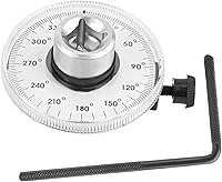 Vista 9 de KIMISS Llave dinamométrica de 1/2 pulgada, herramienta de medición de trinquete de rotación de ángulo de coche, llave dinamométrica de accionamiento