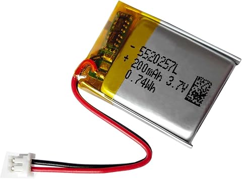 AOLIKES 200mAh 552025 Battery Replacement for SportDOG SD-425 Transmitter Battery/FieldTrainer 425 / 425X / 425XS Remote