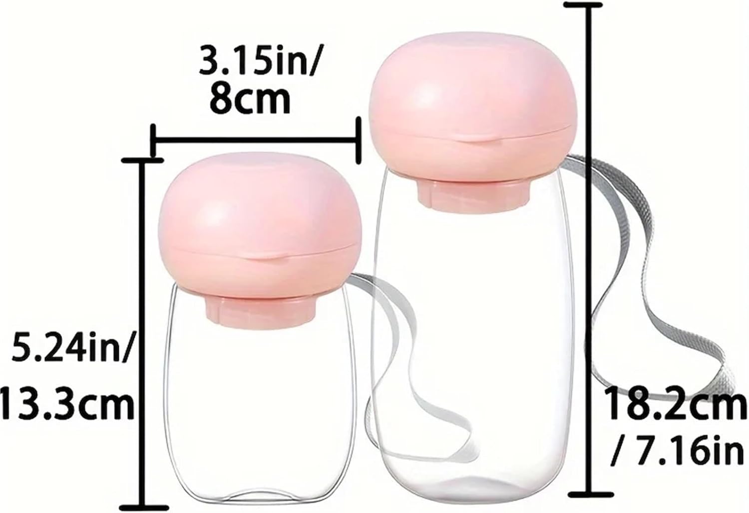 Foldable Pet Drinking Bottle Outdoor Portable Cat Puppy Pet Water Feeder Heat Resistant Water Dispenser for Dog Pet Supplies(Yellow,550ml)