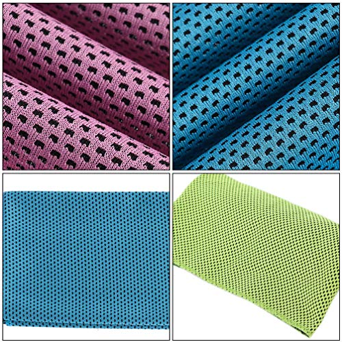 BESPORTBLE, 3 peças de toalhas refrescantes macias e respiráveis, toalha de microfibra de secagem rá