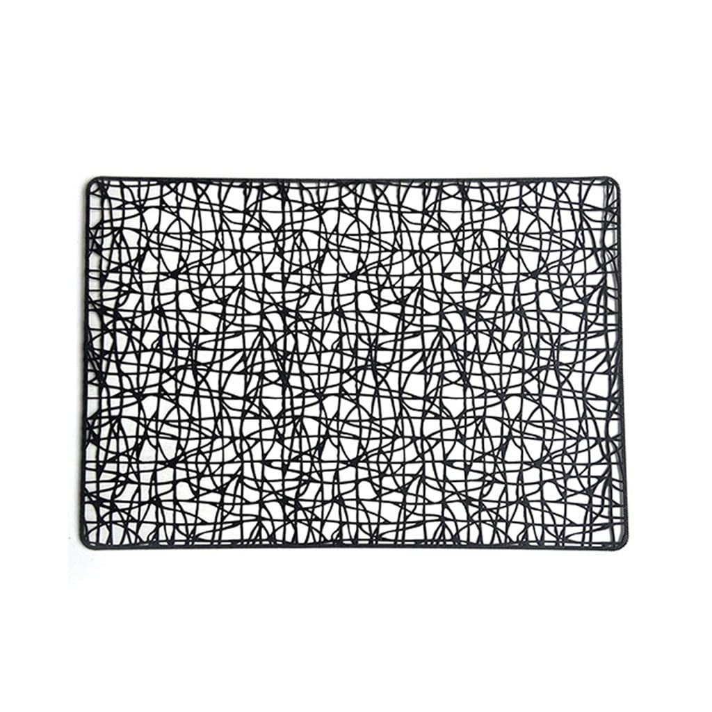 IANSHFKN PVC Placemats Hotel Insulation Mat Restaurant Box Tableware Western Food