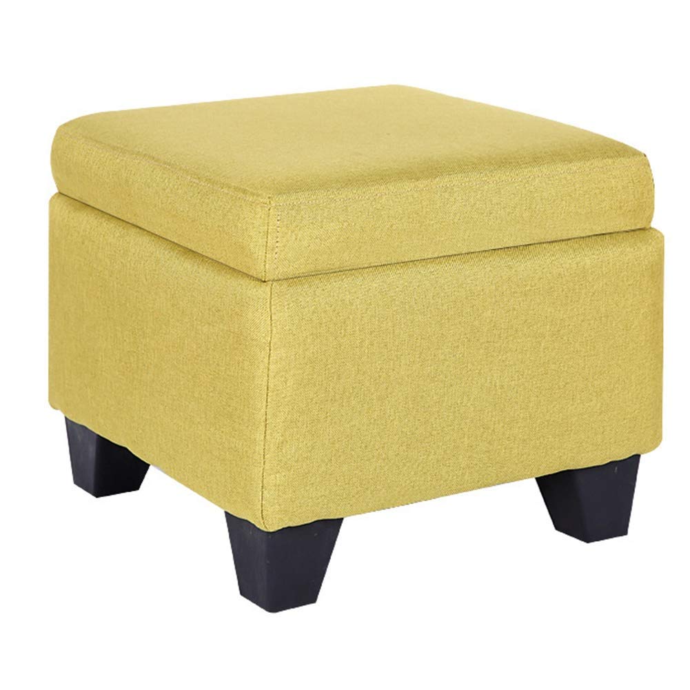 Coffre à jouets et petit tabouret en tissu pour optimiser l'espace