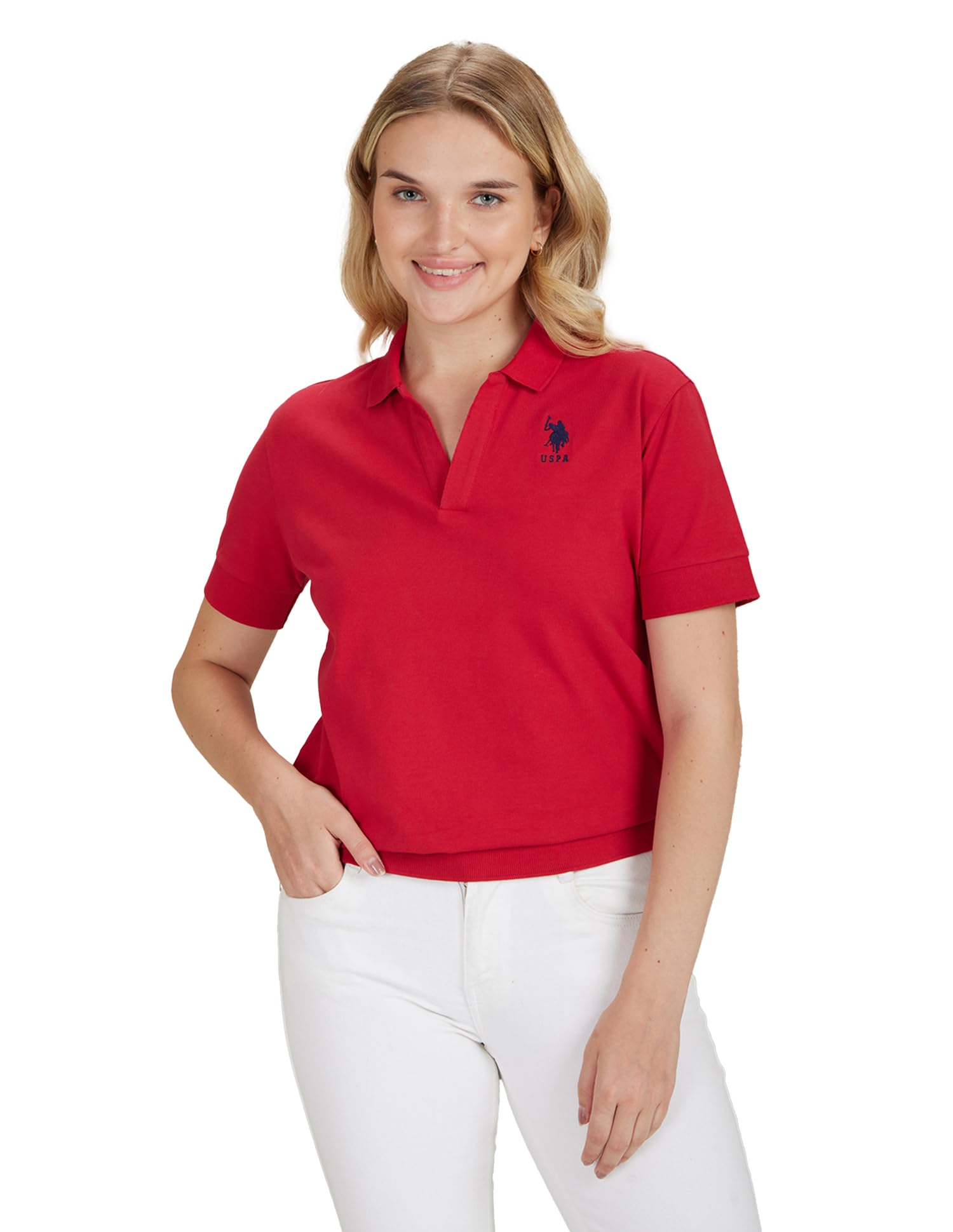 u.s. polo assn. Women's Cotton Regular Fit T-Shirt-picture-36