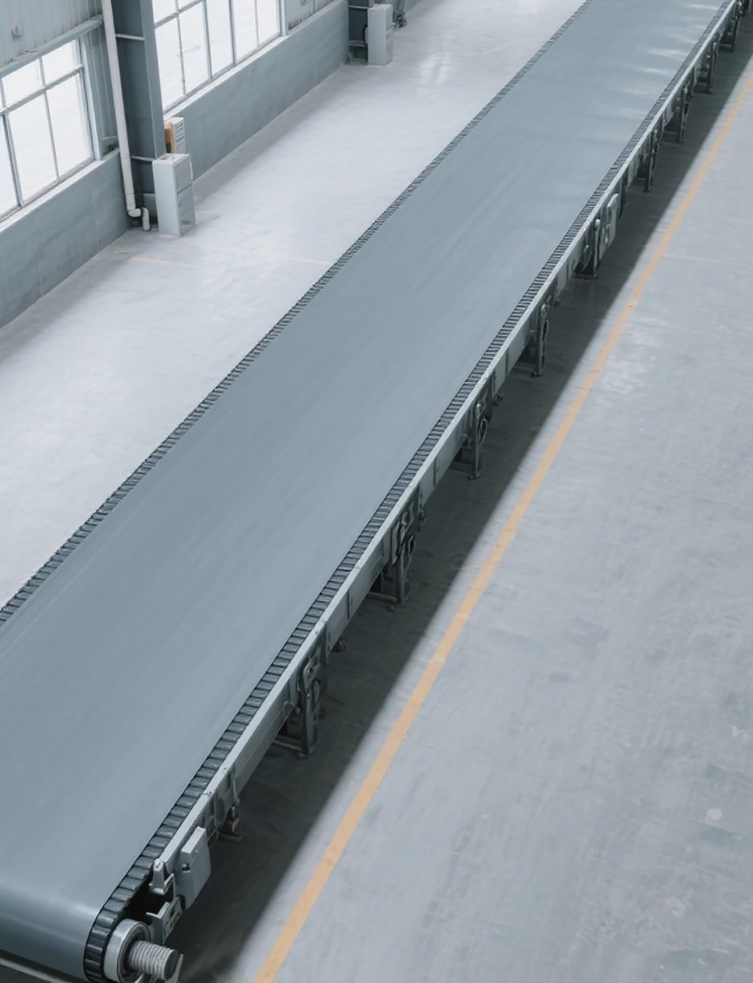 Cinta transportadora de transmisión de PVC, cinta transportadora de escritorio de PVC comercial for embalaje pequeño, transporte de fábrica, cinta de fricción for carros de estudiantes.(3mm,20x300cm/7