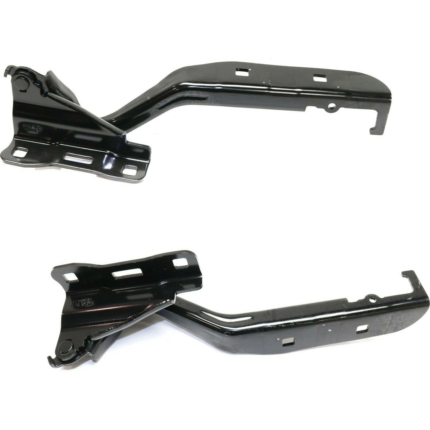 VIRAZE 2pcs Hood Hinges Set Assembly Left Driver and Right Passenger Side Pair 14898125 CH1236137 CH1236136