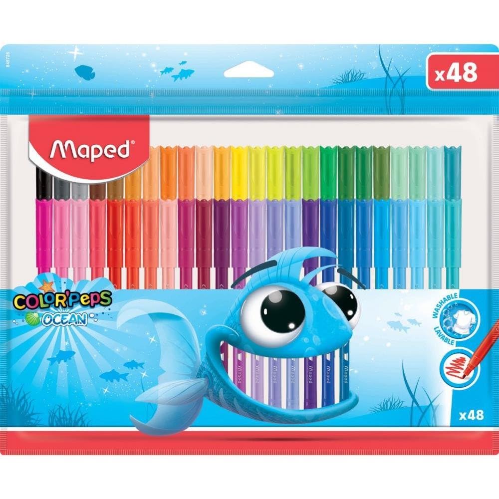 Maped Color'Peps Ocean - Plastik Poşet 48'Li 845726