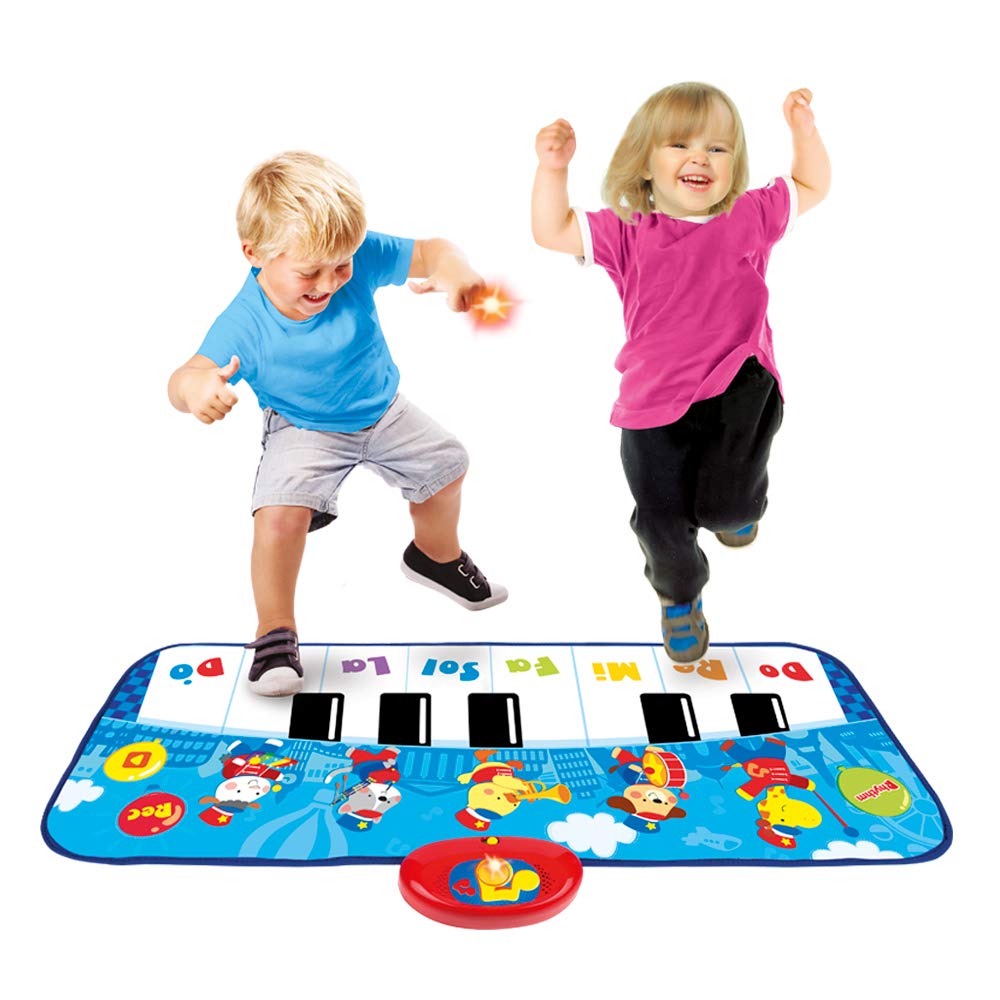 WinFun Kinder Piano Keyboard - Erstes Musikinstrument Mit Tierstimmen