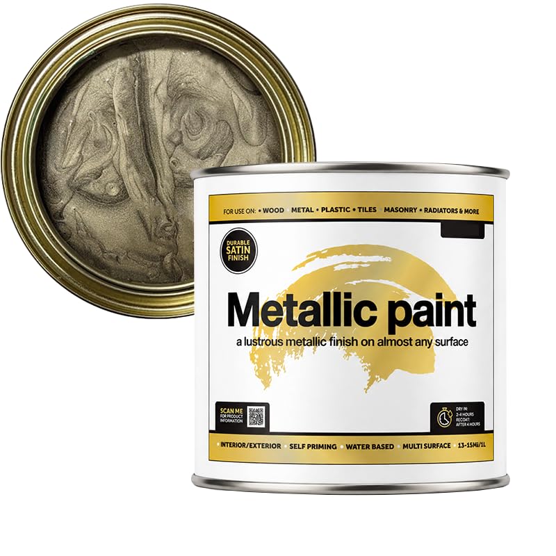 Colour Centre Metallics Paint (Dark Gold 8, 0.25 Liters) — image 1