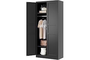 Upscale Storage Solution: Letaya Wardrobe Armoire Closet