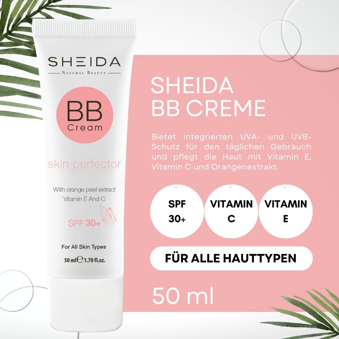 SHEIDA BB Creme, Tinted Day Cream with SPF 30+ - Image 4