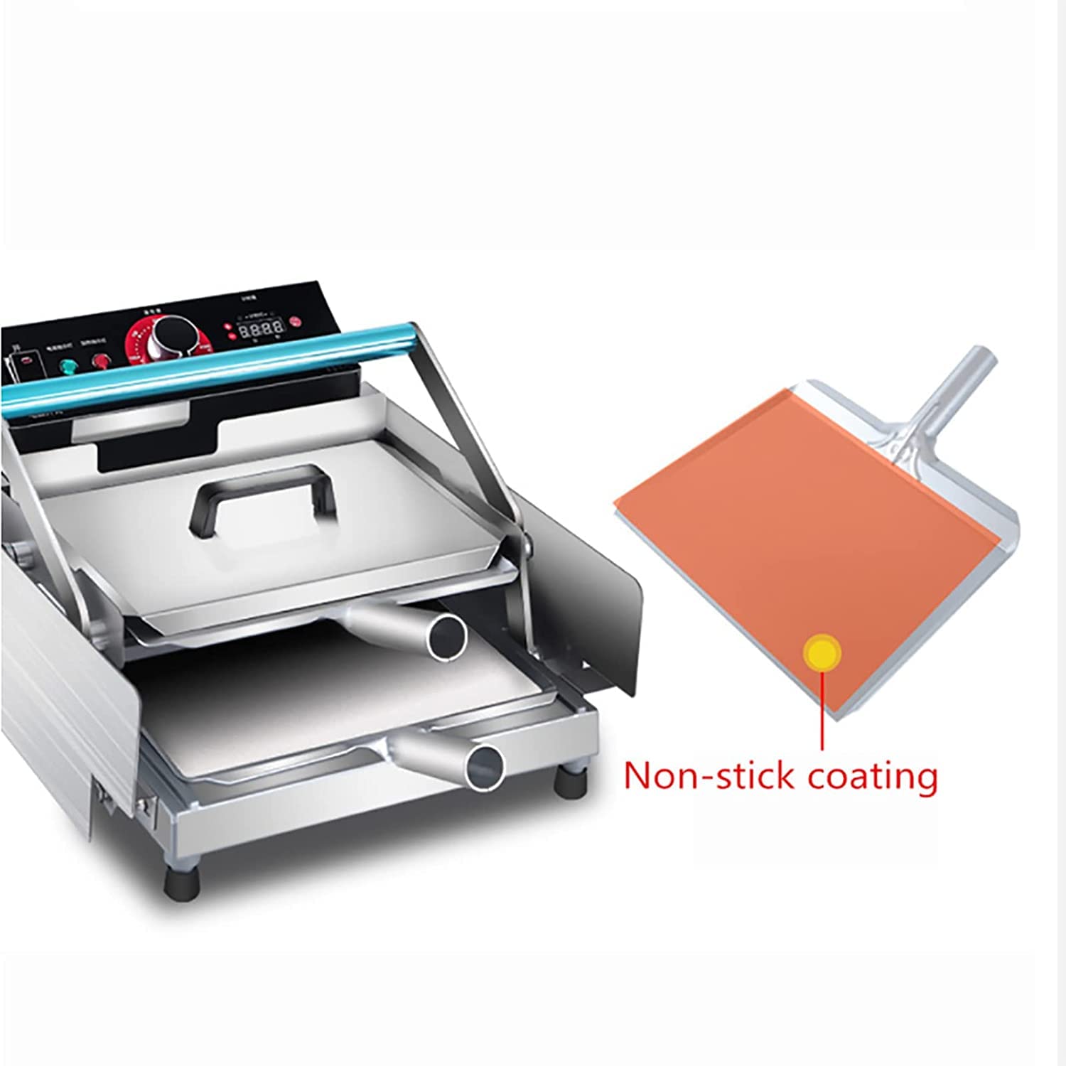 Piccola grigliatrice Automatica per Hamburger, Forno Elettrico Commerciale per Hamburger, Attrezzatura per hamburgeria, Uso in Cucina familiare e Ristorante Fast FO,