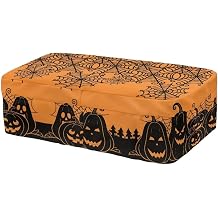 Spider Web Pumpkin Memory Pad Knee Scooter Pad Cover Cushion - Knee Rover Pad Accessory Features Removable Cover and Comfortable Cushion Insert - Knee Walker Pad Fits Most Models