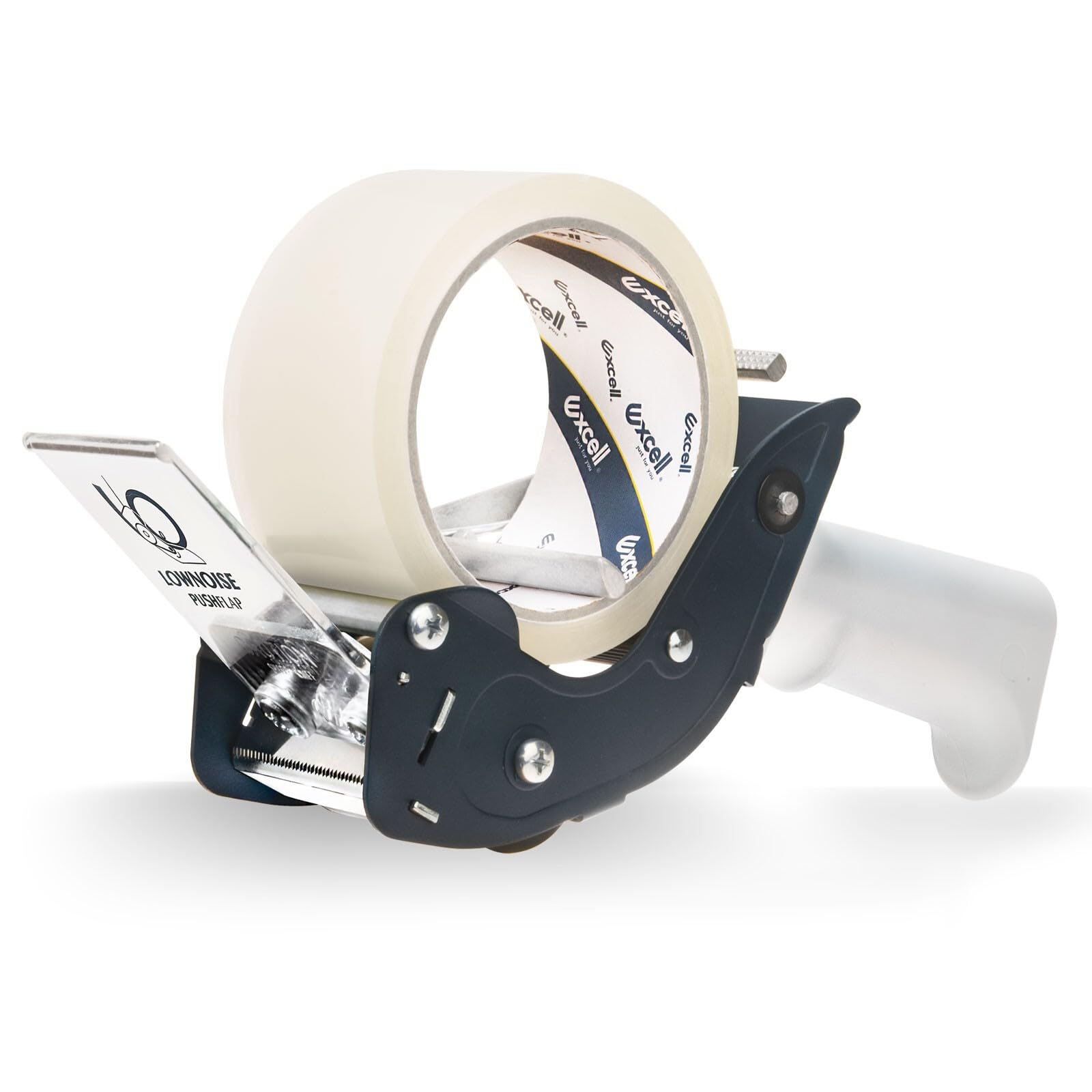 Excell Geräuscharmer Paketbandabroller, 48 mm, mit Band
