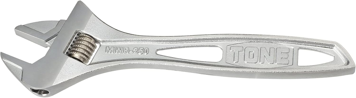 TONE Hyper Worm Adjustable Wrench (with Graduation) MWR-250 Overall Length 250mm