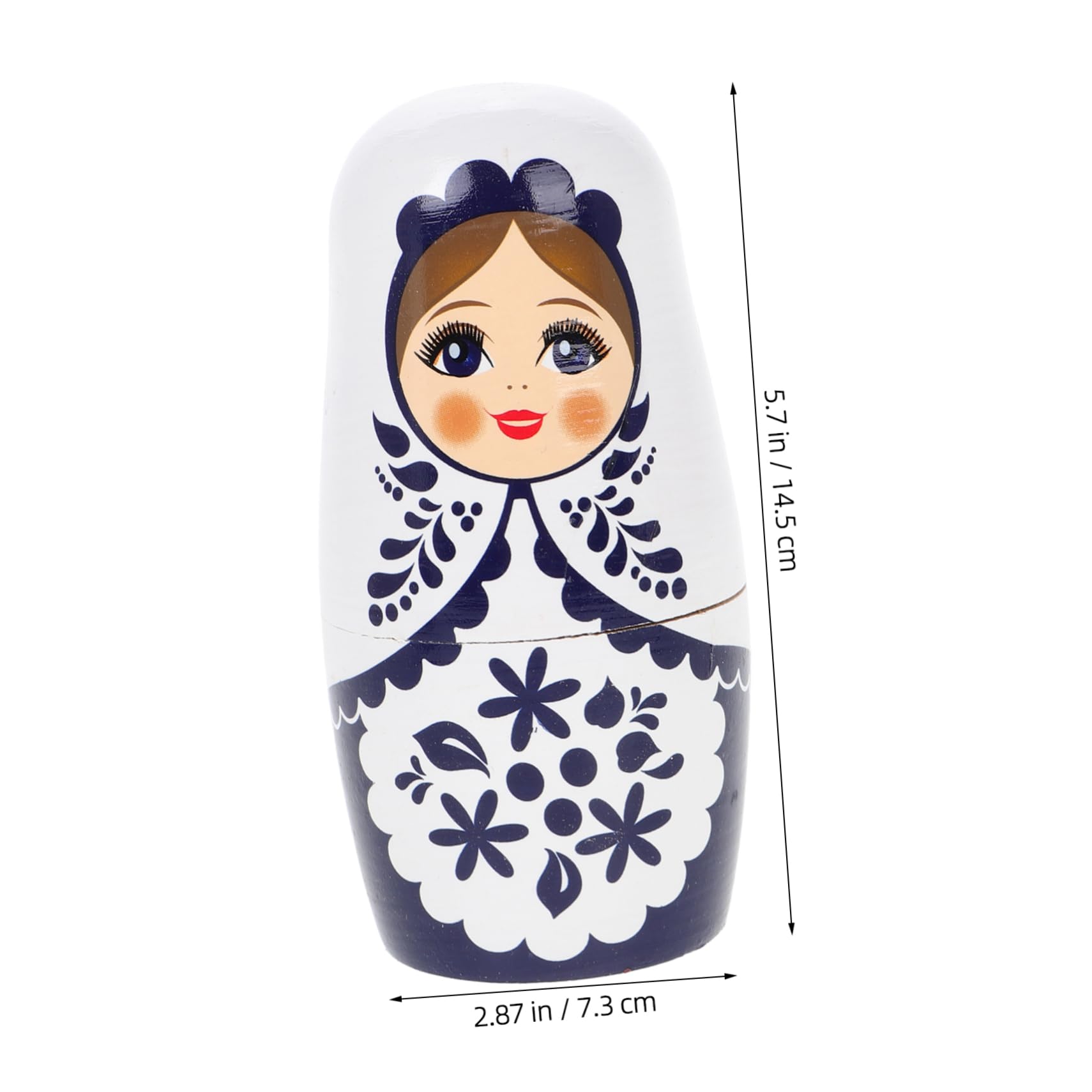 ifundom 1 Juego Matrioska Figura De Anidación Rusa Muñeca Rusa Hecha a Mano Muñecas De Anidación Matryoshka Muñecas Rusas Matryoshka Ruso Muñeca De Anidación Matryoshka De Madera