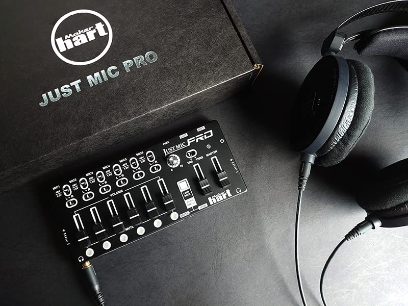 オーディオミキサーMaker hart Just Mic Pro + プレゼント Amazon.com: Maker hart Just Mic Multitrack Workstation /6