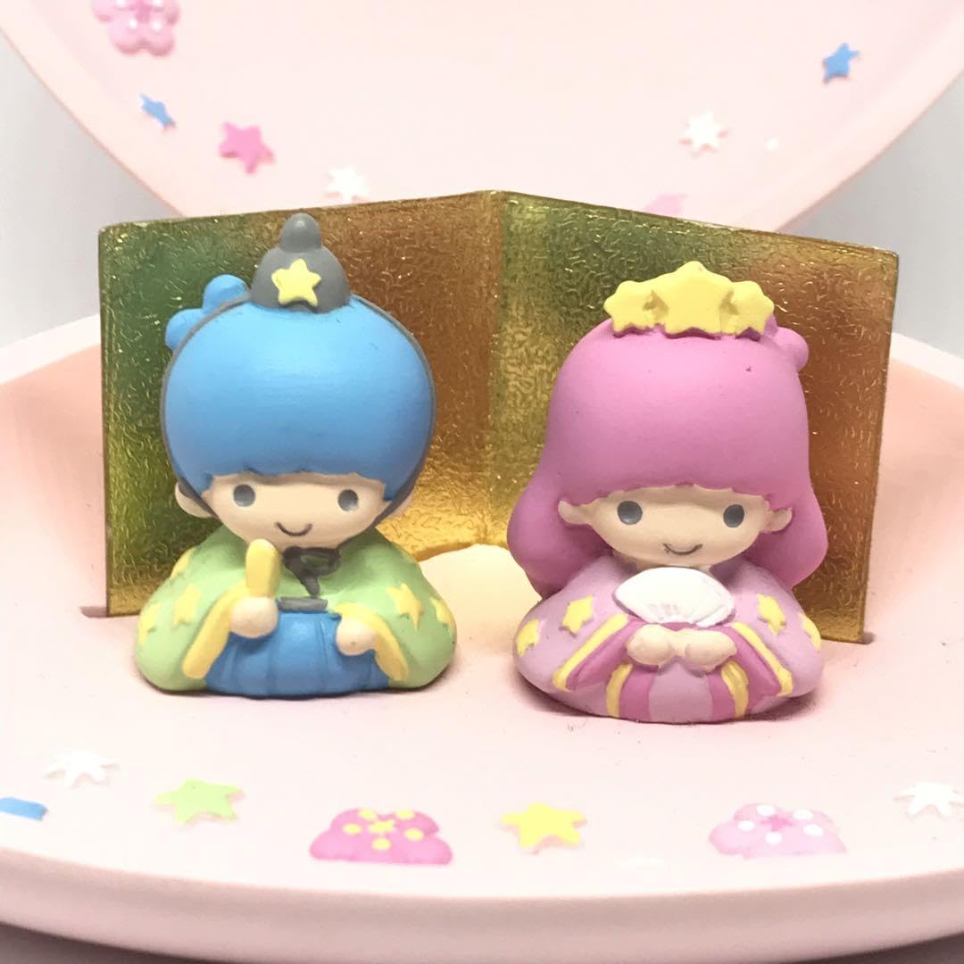 キキララ ひな飾り お雛様 ひなまつり ミニ飾り サンリオ リトルツイン