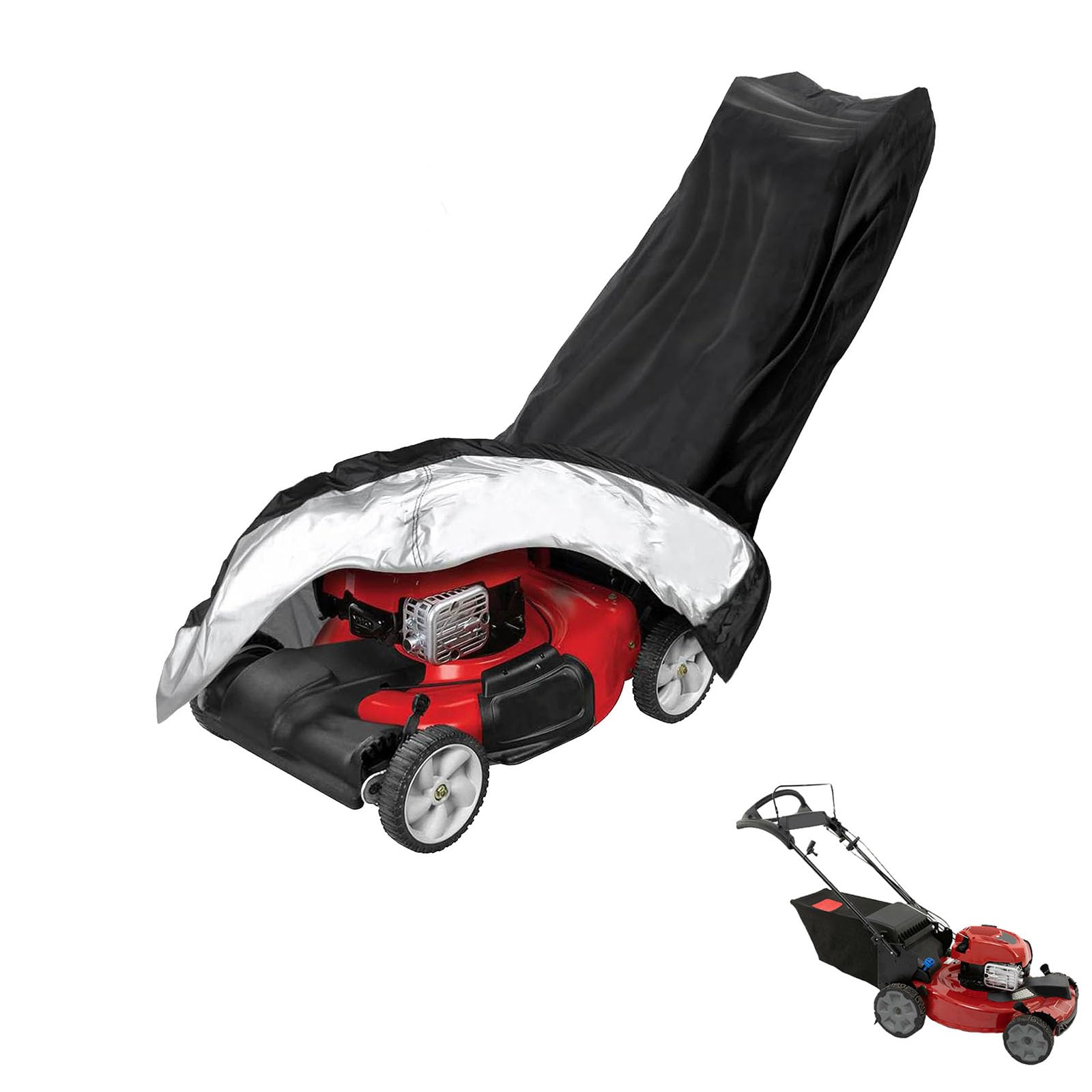lawnmower cover Compatible with Toro 21472 ,waterproof and sun,suitable for indoor and outdoor use all year round, comes with a storage bag — image 1