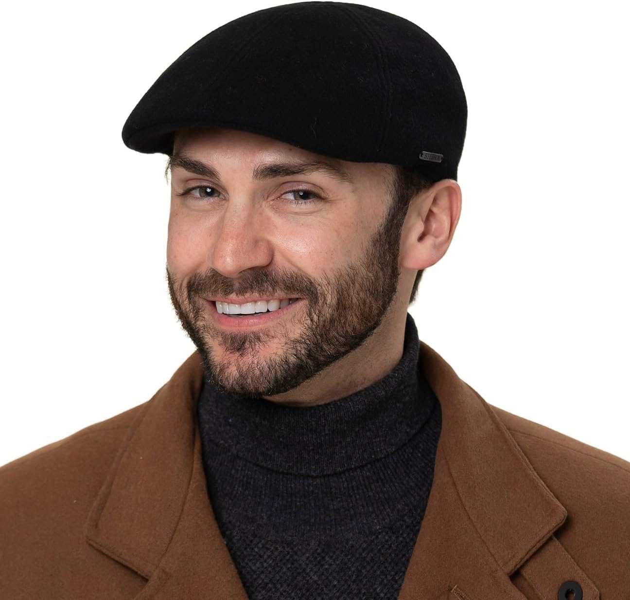 Stetson Texas Wool Gatsby Cap Men 100% Cotton Lining Cashmere Wool Autumn Winter - Image 3