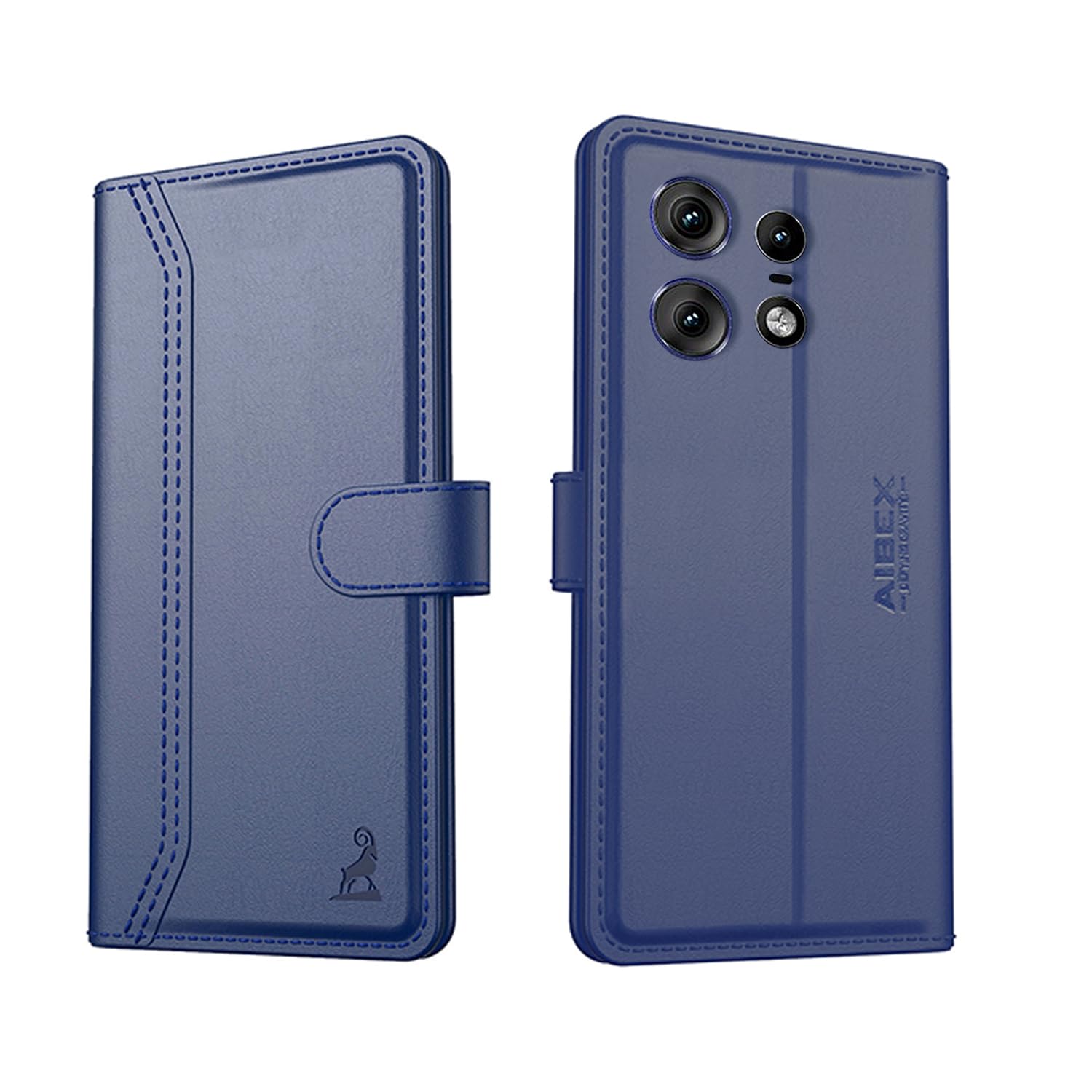 AIBEX ® Motorola Edge 50 5G Flip Cover Leather Finish | Inside TPU with Card Pockets | Wallet Stand | Complete Protection Flip Case Blue (B0DCZT4CS2) Amazon Price History, Amazon Price Tracker
