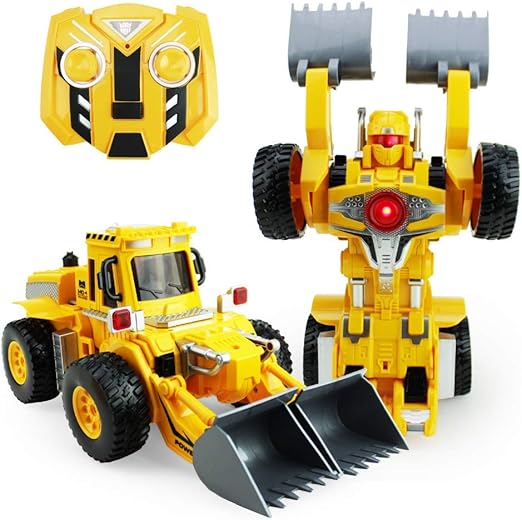 Boley The Breaker Transforming Robot Bulldozer Remote