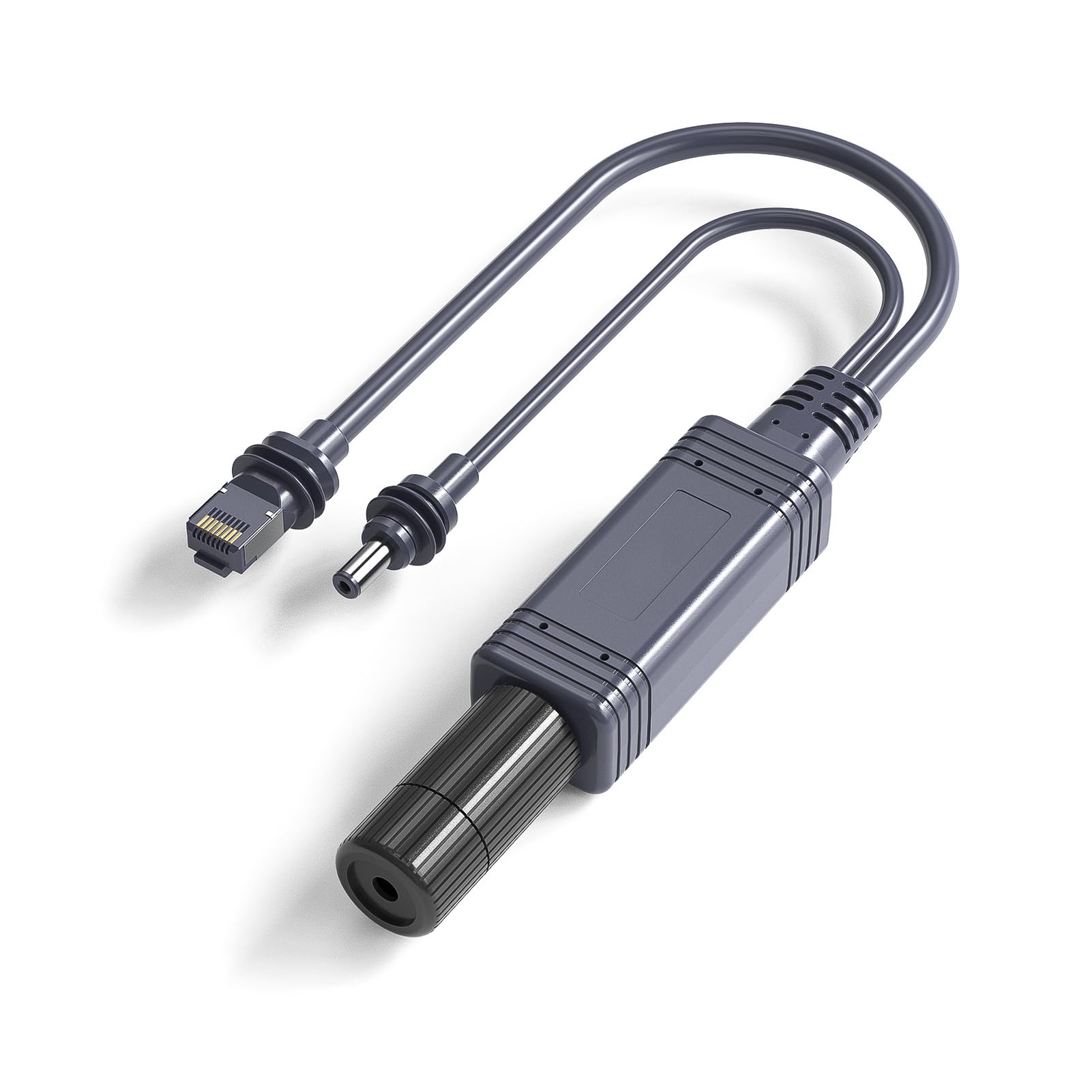 Gigabit PoE Splitter 48V 100W, Rozdzielacz Zasilania do Kamery | Rozdzielacz Ethernet PoE z IEEE 802.3af dla kamery IP, bezprzewodowego punktu dostępowego i telefonu VoIP