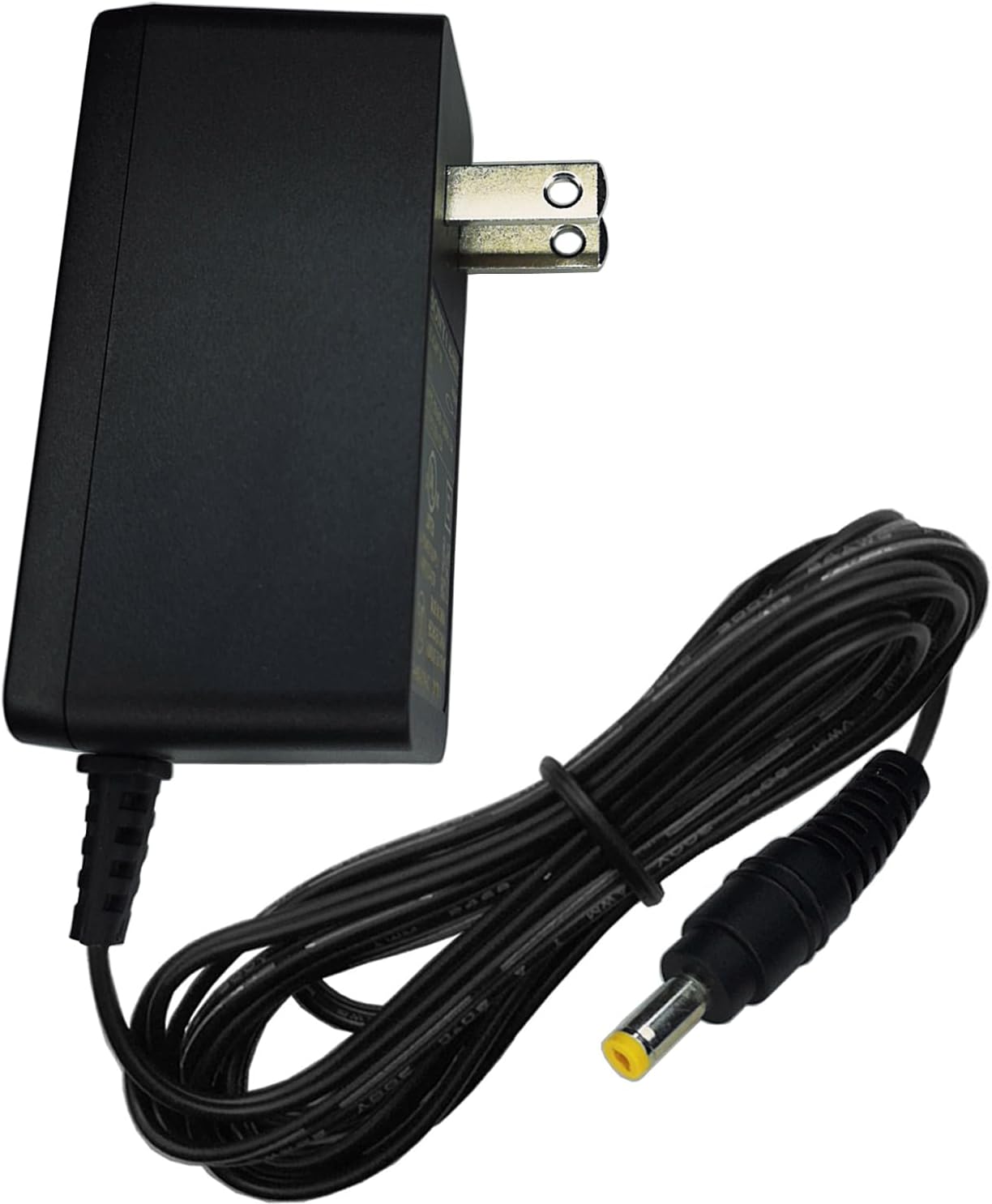 Side view of UpBright 9V AC/DC Adapter