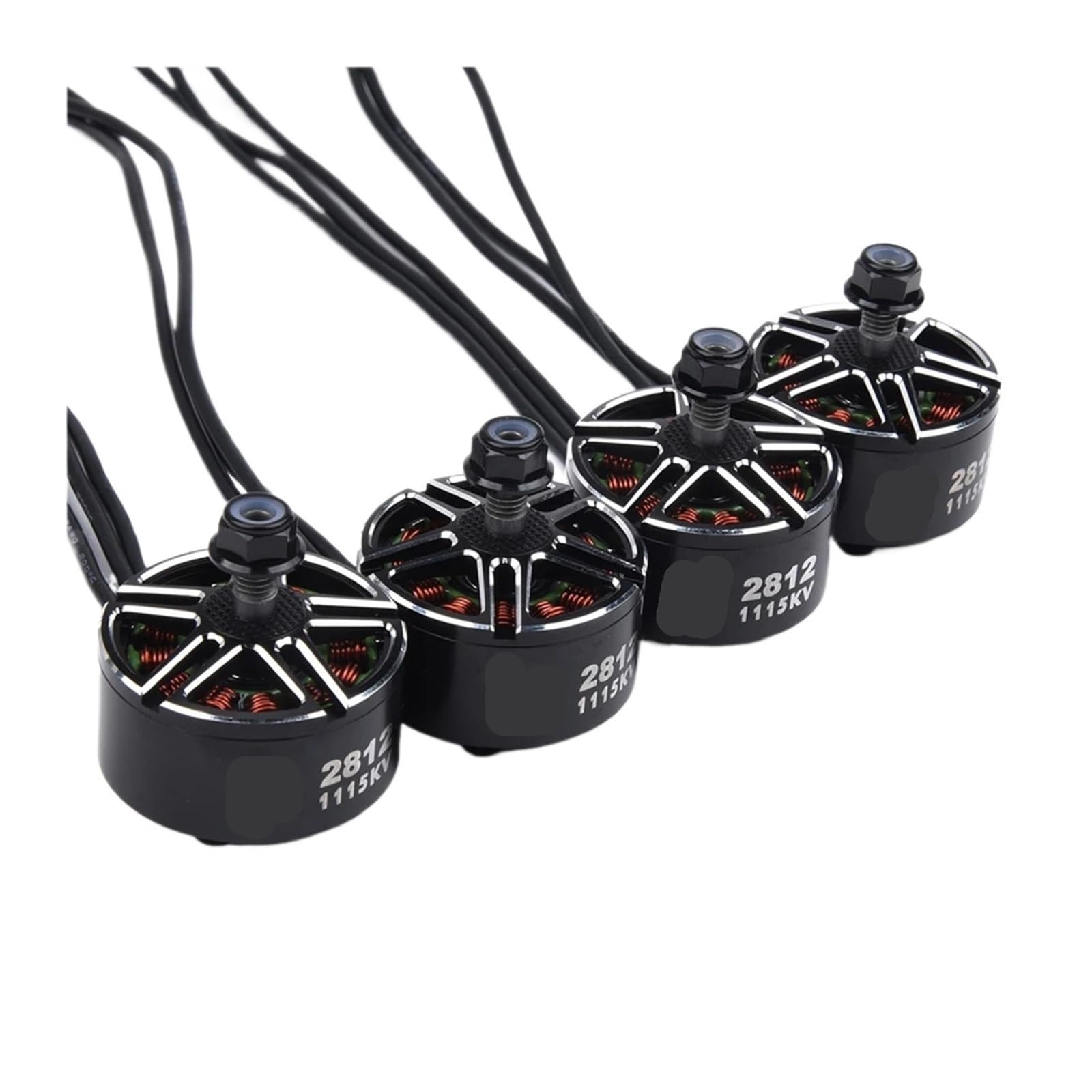 Motore 4 pezzi 2812 900/1115KV 3-6S for 7-9" | Motori brushless 4 pezzi 2812 900/1115KV, 3-6S, for droni a lungo raggio da 7-9", adatti a telai XL7 Mark4(4PCS 1115KV Motor)