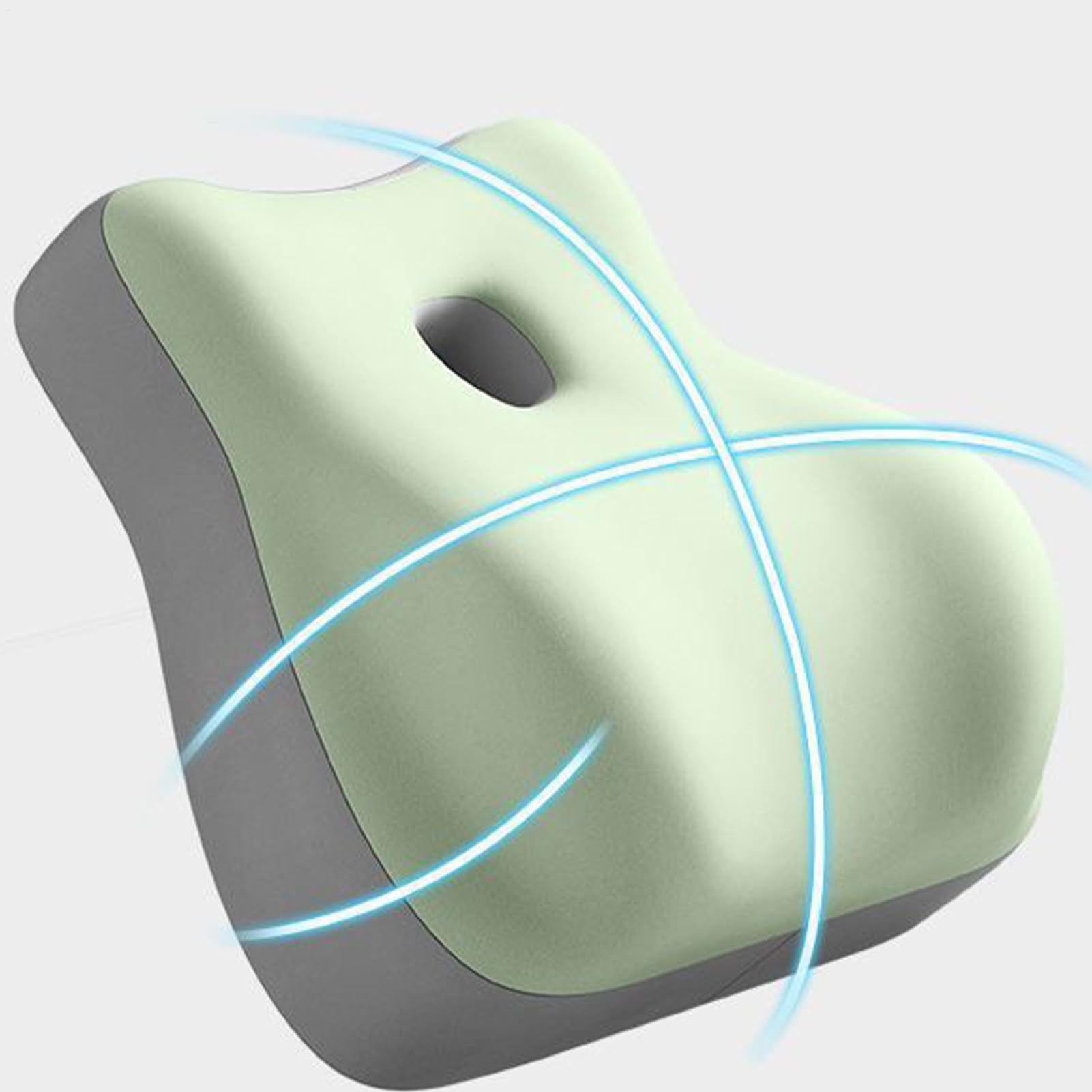 Cuscino Supporto Ispessito E Portatile | Cuscino Ergonomico In Schiuma A Basso Profilo Per Letto, Divano, Sedia E Per Chi Rimane Seduto A Lungo: Lavoratori, Donne,