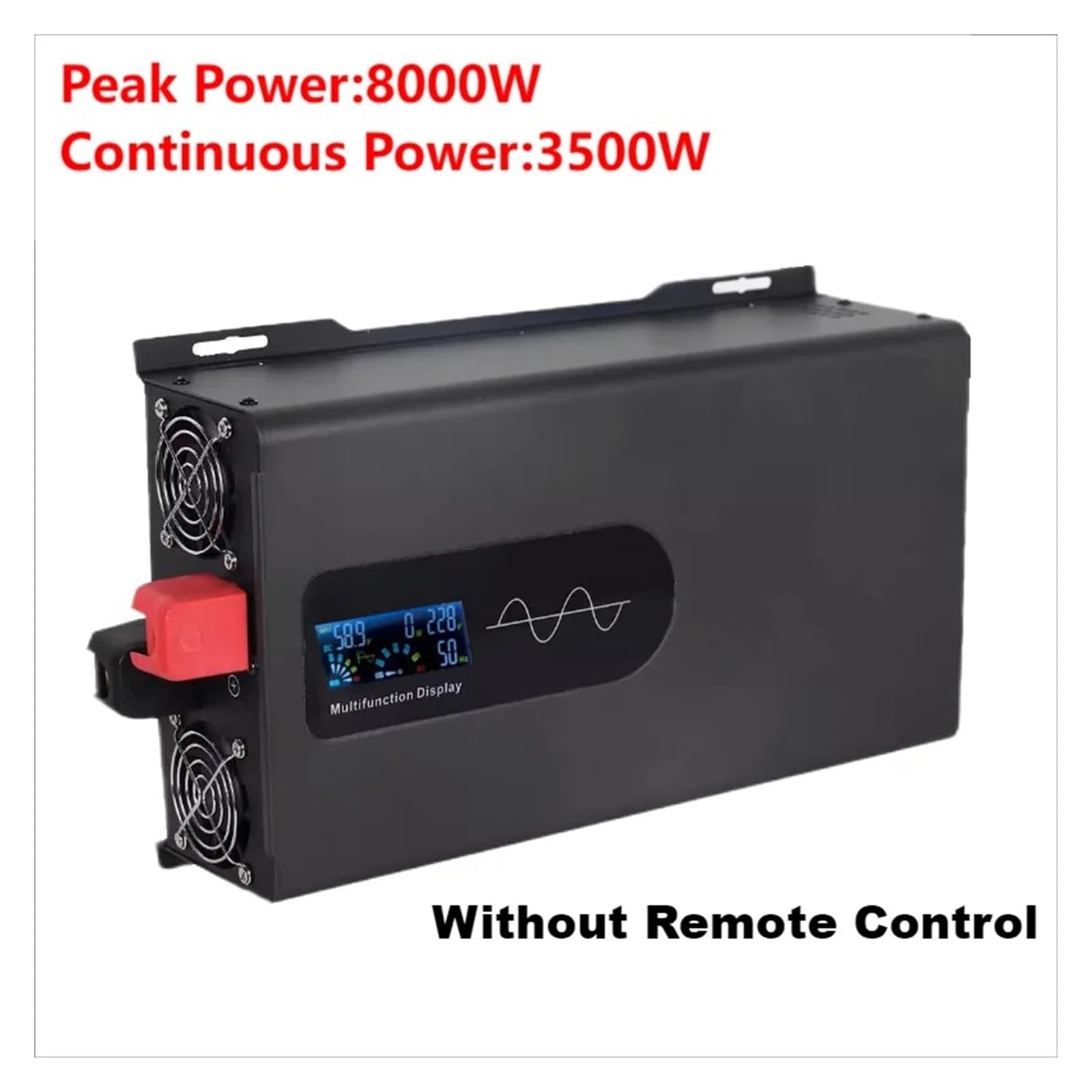 Inversor Inversor Onda Sinusoidal Pura 8000W 3000W 5000W 12000W 12 V 24 V 48 V 72 V 96 V A CA 220 V 110 V Convertidor Voltaje 50 Hz 60 Hz(12V,220V(50HZ),8000W)