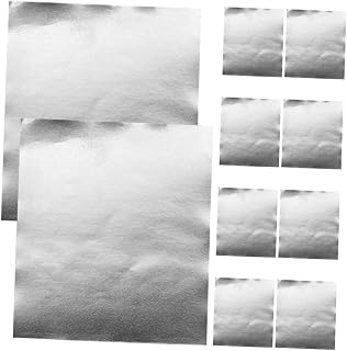 Ciieeo 10 Sheets High-Temperature Aluminum Repair Patches for Cookware Leak Sealant Pot Tape Heavy-Duty Kitchen Pot Patch for Seam Repairs