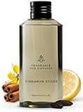 AromaPlan Hotel Scents Cinnamon Sticks 5 Fl Oz (148ml), Luxury Home and Hotel Fragrance Diffuser Oil for Aromatherapy - USA Made, Bigger Bottle, Bolder Aroma & Longer Lasting