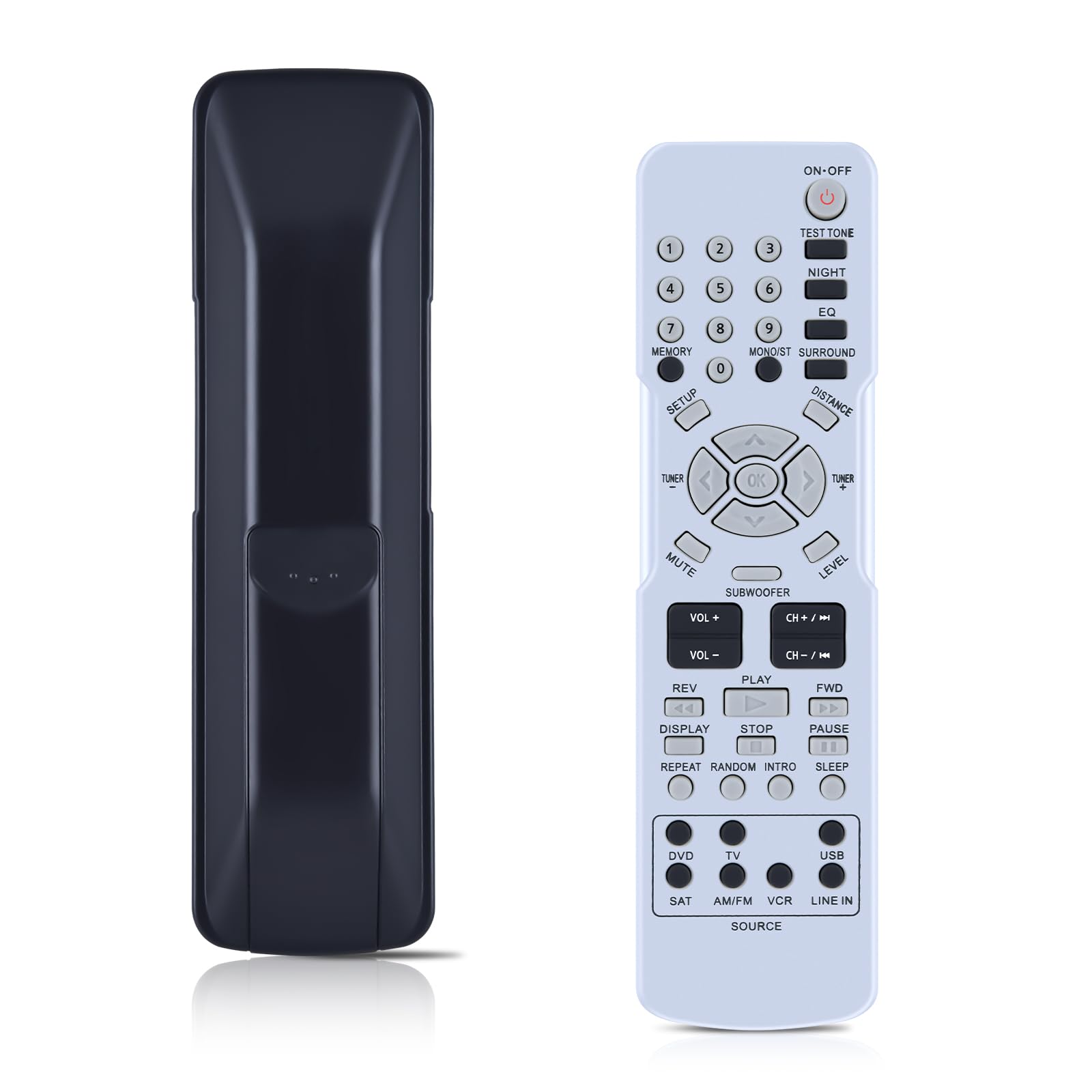 RCR192AB1 Replaced Remote Control fit for RCA Surround Sound Receiver RT2760 RT2770 RT2870 RT2870A Home Theater