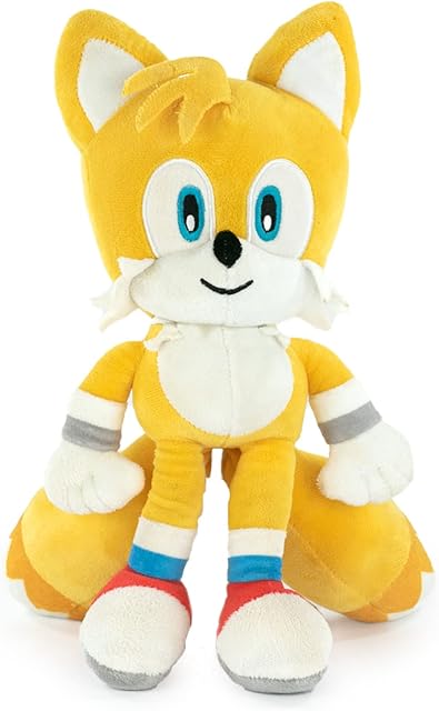 Sonic - Plush toy Tails Miles Prower 13 "/ 33cm yellow color Super soft quality