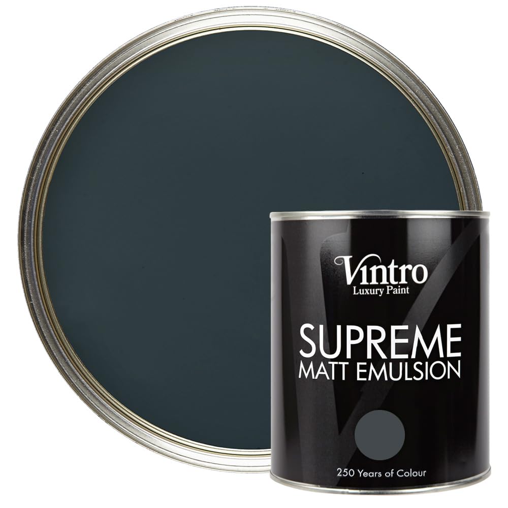 Vintro Paint Matt Emulsion Interior Paint 1L - Grey