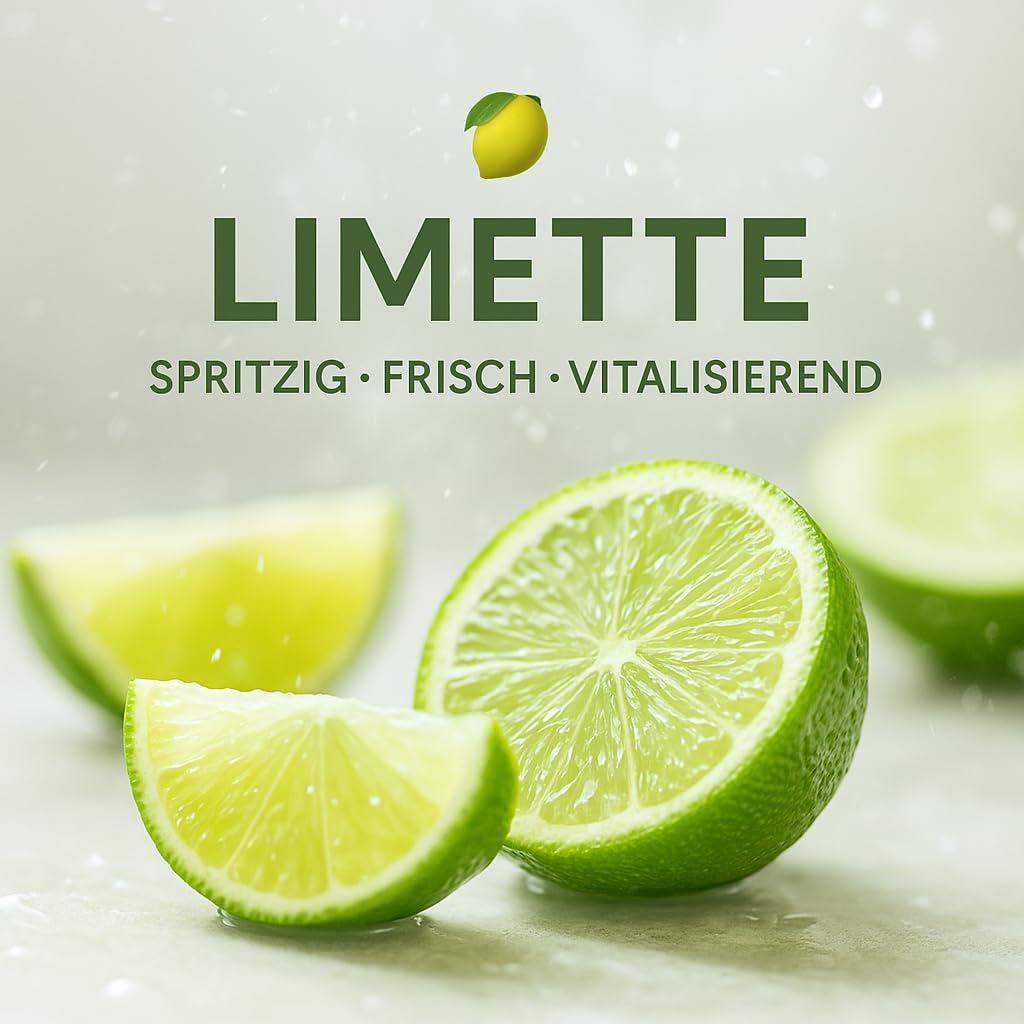 Dufte Momente Saunaaufguss-Konzentrat Limette – 3 Liter – frisch & belebend – konzentriert & ergiebig – zertifizierte Profi-Qualität – vegan & Made in Germany