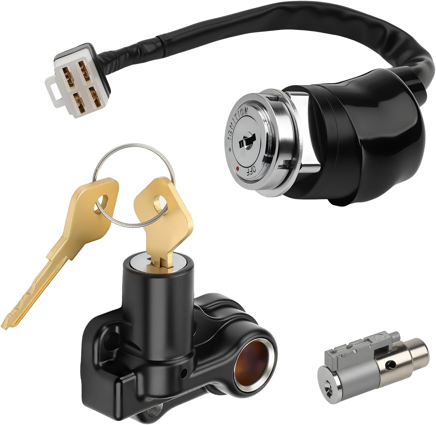 Ignition Key Switch Lock Set For Honda CB200T CB350F CB360 G T CB500K CB550K CB750K CL360 1972-1976 35010-374-671