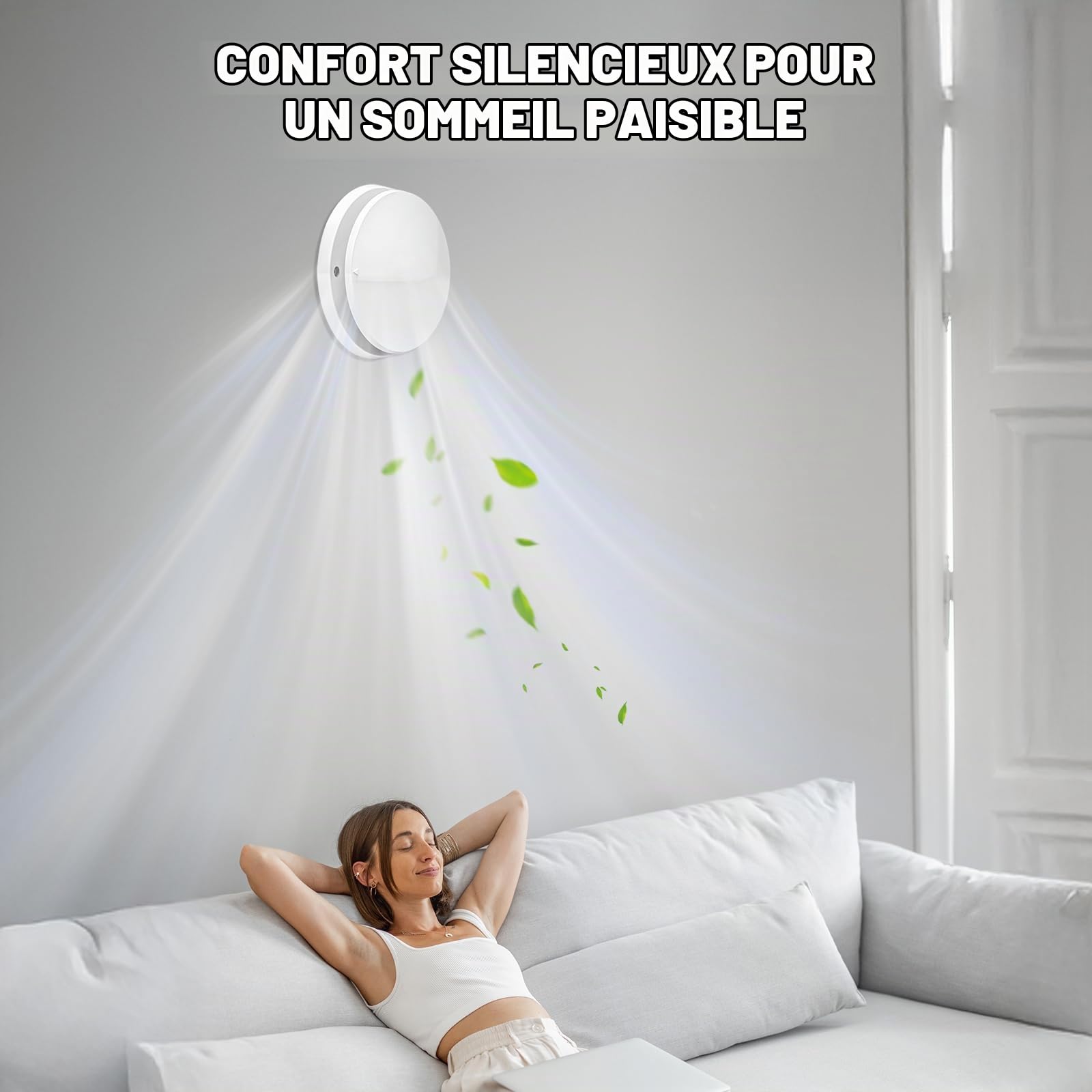 Bouche de ventilation thermostatique automatique – Système de ventilation | passive s'ouvre à >10°C / se ferme à <-5°C – pour sous-sol, garage, pièces de vie – sans moteur/électricité, Filtre à Charbon